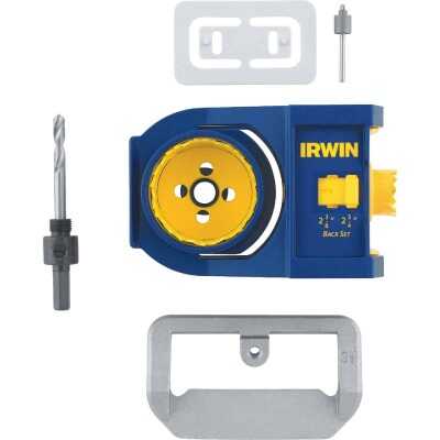 Irwin Bi-Metal Door Lock Installation Kit for Wood and Metal Doors
