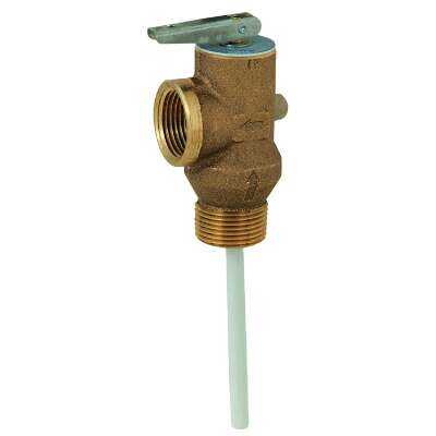 Reliance 3/4 In. MIPS Inlet X 3/4 In. FIPS Outlet Self-Closing Temperature & Pressure Relief Valve