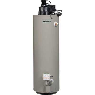 Reliance 50 Gal. Tall 6yr 50,000 BTU Natural Gas Water Heater with Power Vent